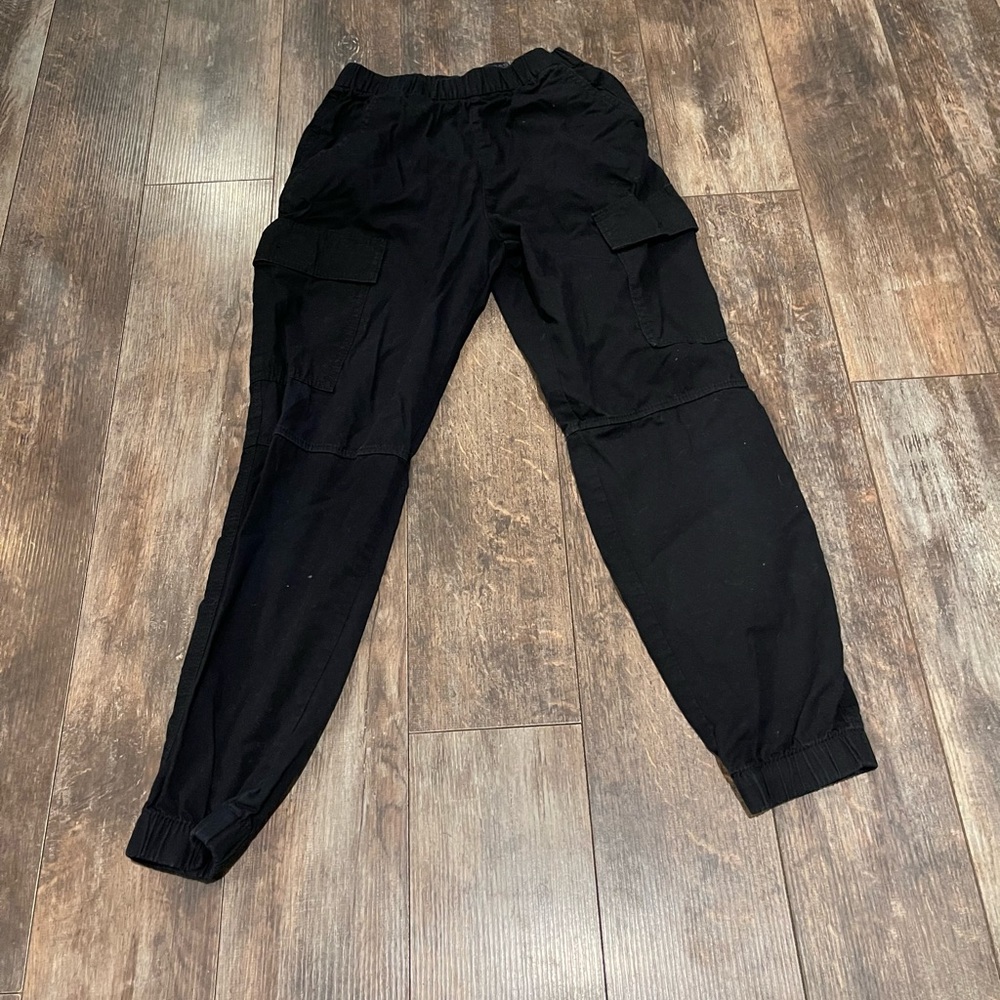 H&M Kids Black Cargo Pants